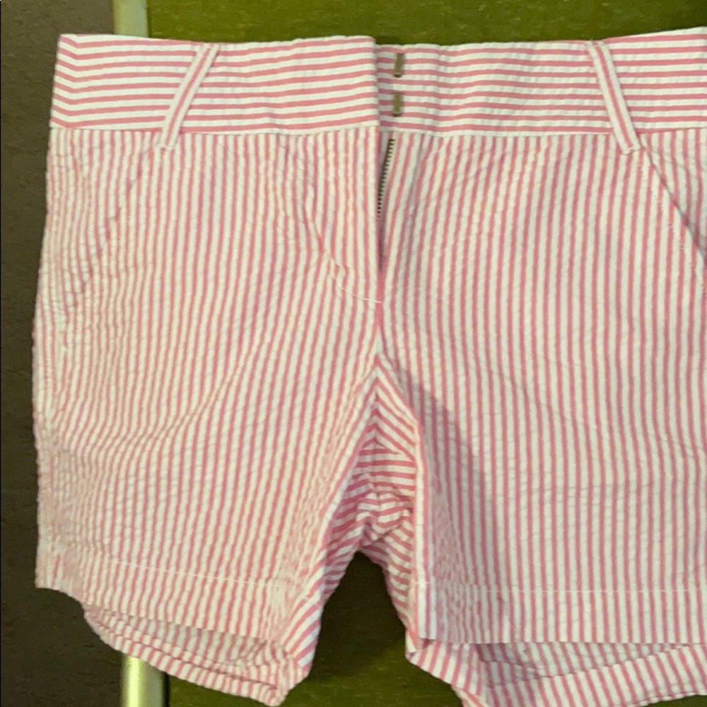 Seersucker j crew shorts!